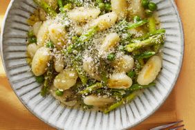 gnocchi with spring vegetable