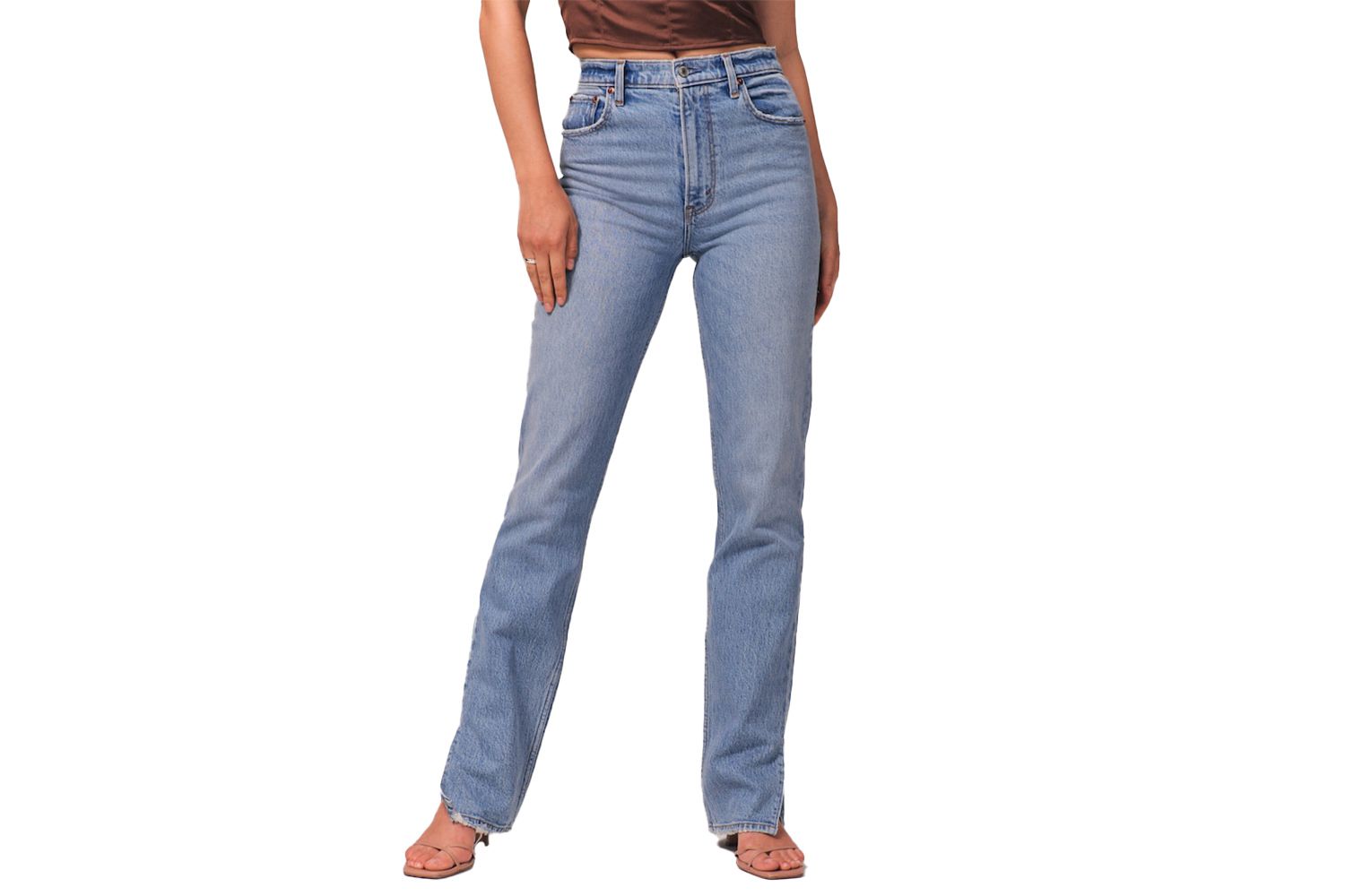 Abercrombie & Fitch Ultra High Rise 90s Straight Jean