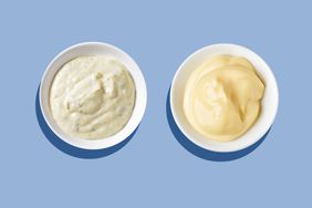 aioli and may in two bowls