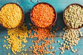 Benefits of lentils - health benefits of eating lentils (different colored lentils)