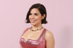 America Ferrera with a boy bob haircut at the 96th Annual Academy Awards