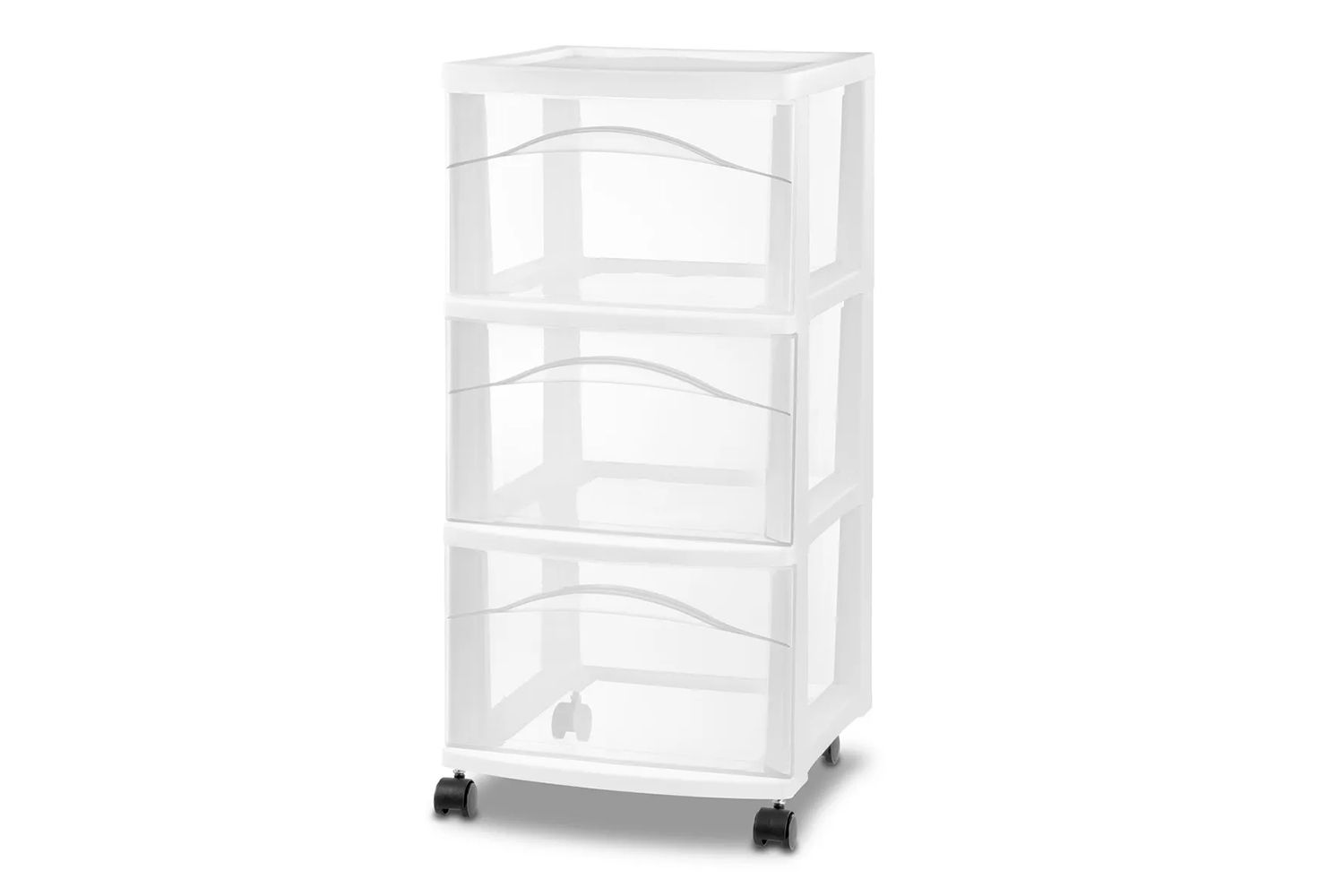 Brightroom 3 Drawer Medium Cart White