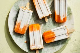 Cantaloupe Coconut Ice Pops