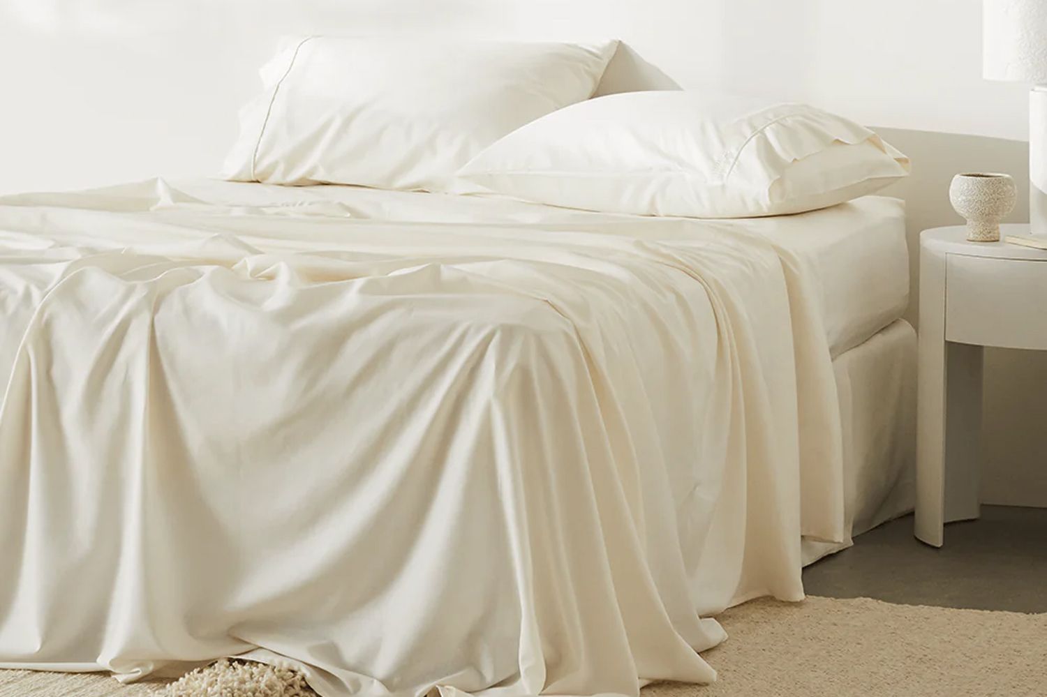 Ettitude Linen+ Sheet Set