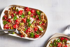 Feta and Watermelon Grain Bowls Recipe