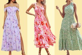 Floral Wedding Guest Dresses Under 