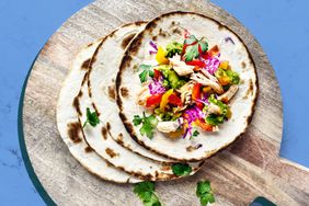 tortillas on a cutting board