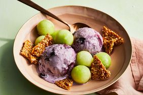 Honeydew Blackberry Sundaes