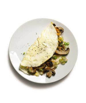 Mushroom and Egg White Omelet