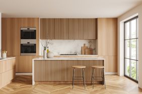 kitchen in all natural wood