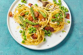 pasta on a plate