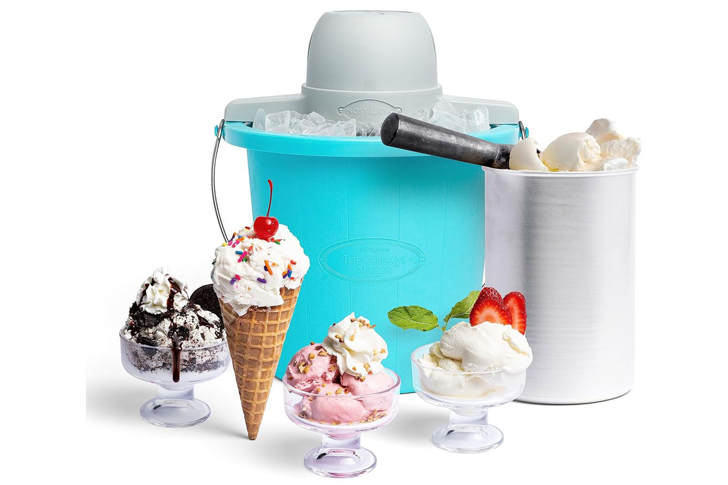 Amazon Nostalgia Electric Ice Cream Maker