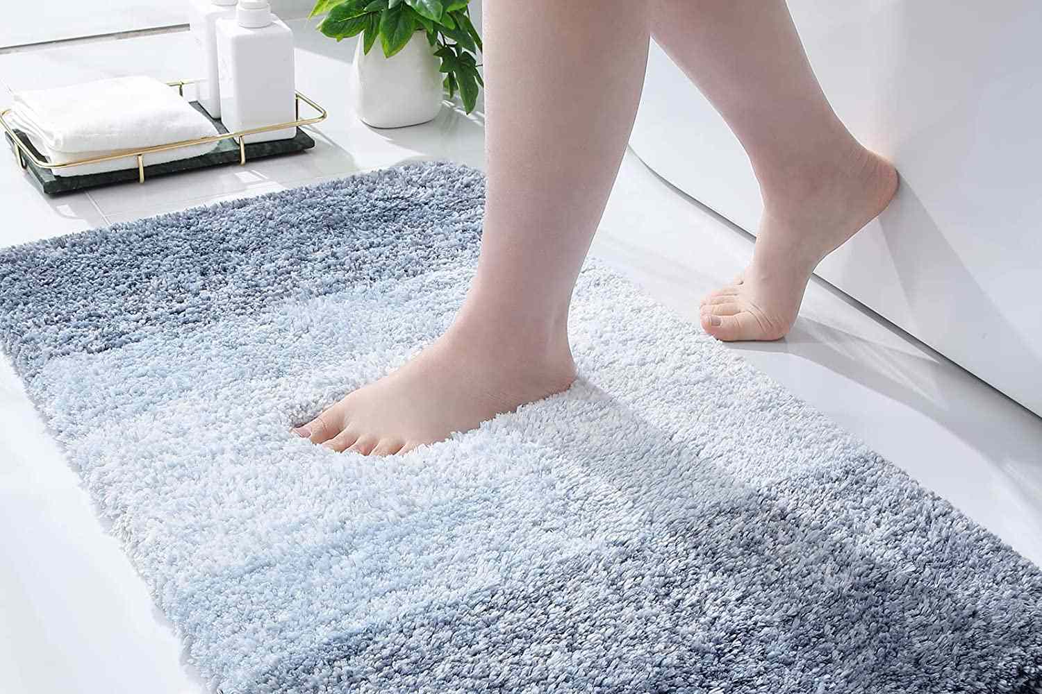 OLANLY Luxury Bathroom Rug Mat tout