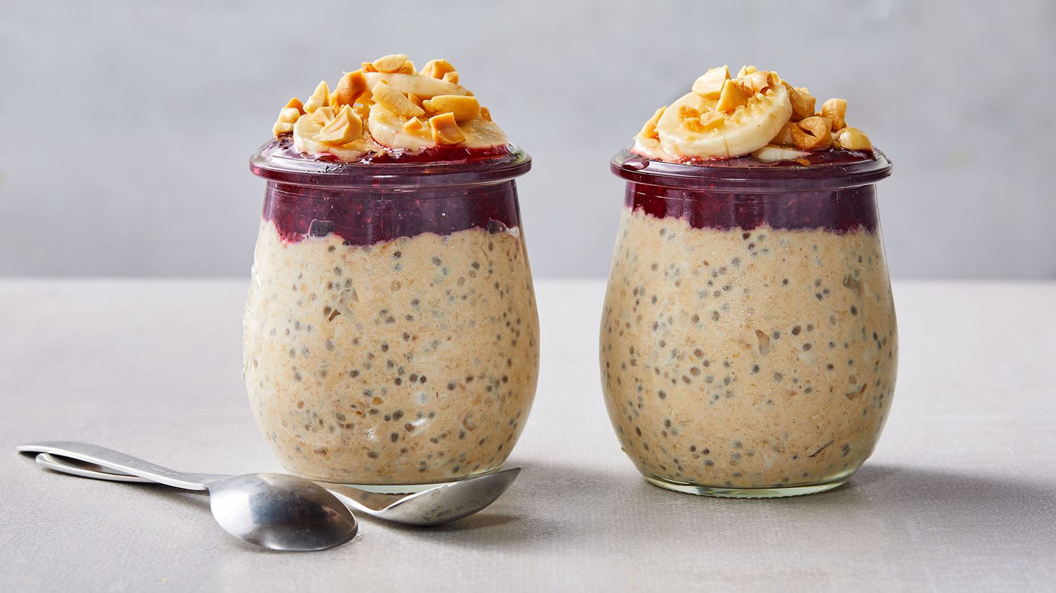 PB&J Overnight Oats Recipe