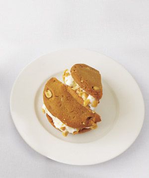 peanut ice cream sandwiches