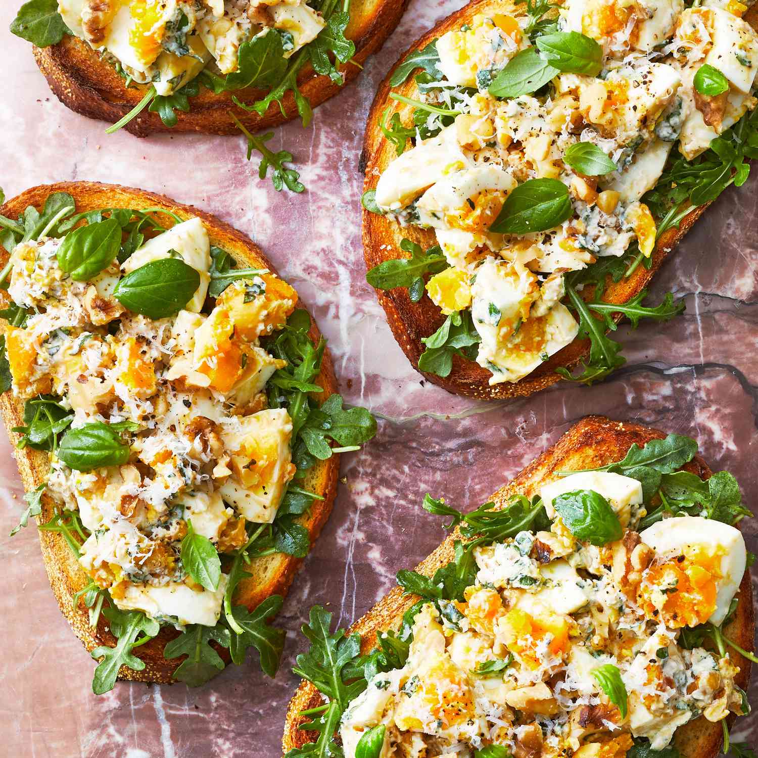 Pesto Egg Toast