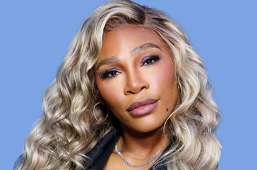 serena williams with blond hair