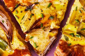 Shortcut Shallot and Leek Quiche Recipe