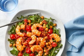 Shrimp and Chorizo Skillet Supper