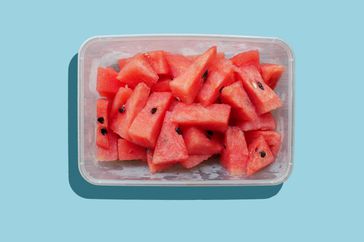 watermelon in container