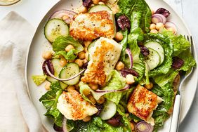 Grilled Halloumi Salad