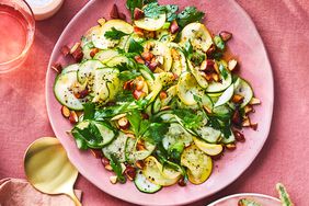 Summer Squash With Scallions, Chile, and Parsley