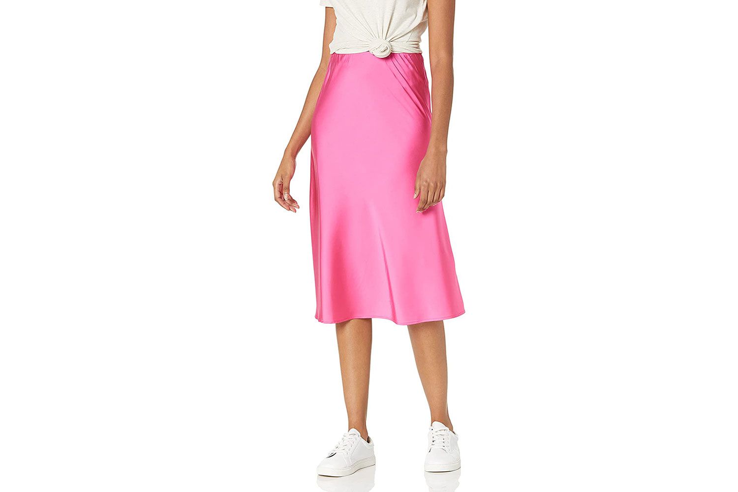 The Drop Women's Maya Silky Slip Skirt