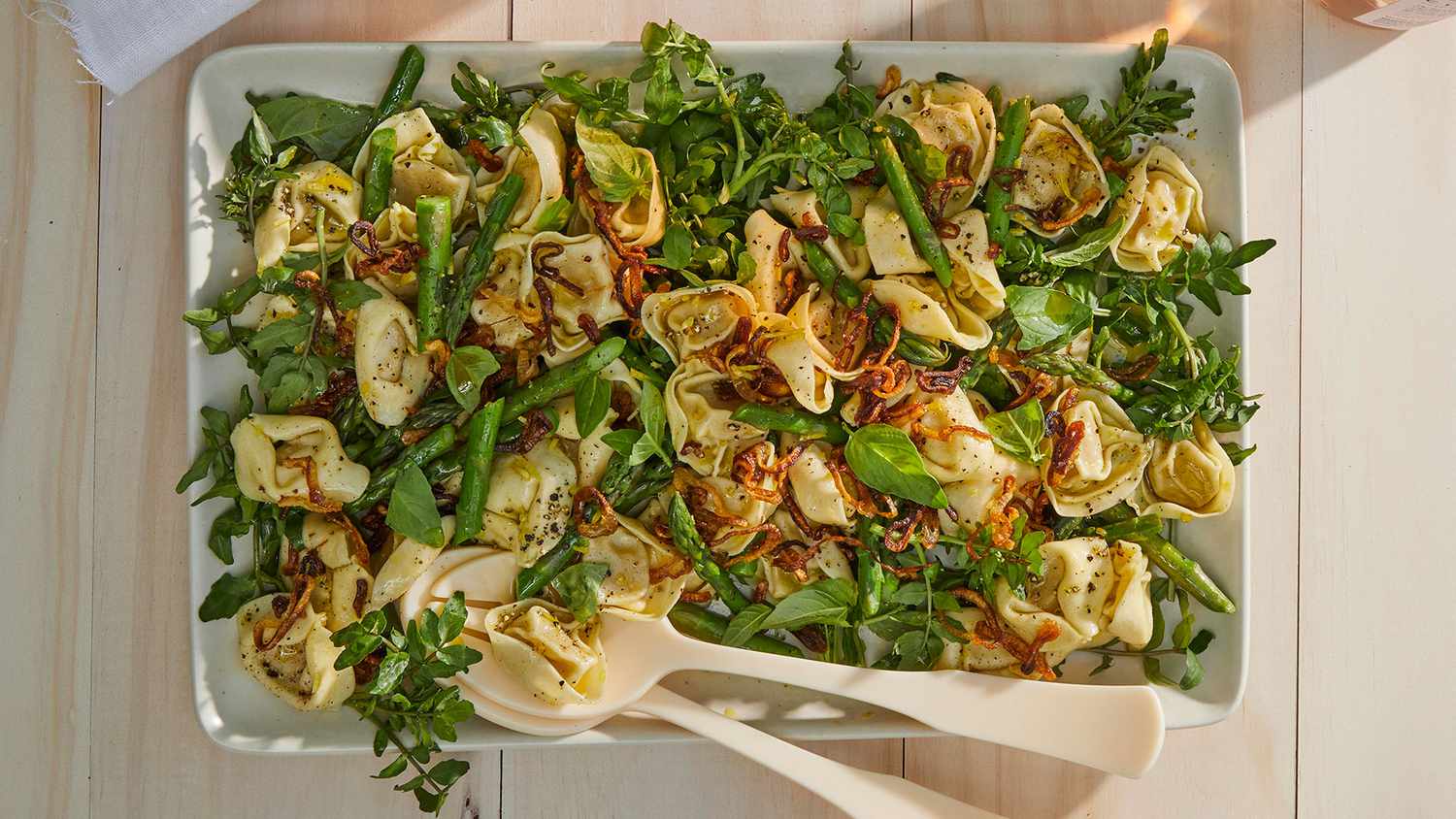 Tortellini Basil Salad Recipe