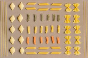 Types of pasta - picture of many different types of pasta noodles