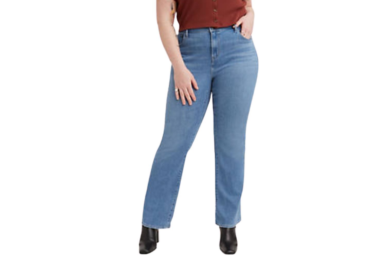 Leviâs 725 High Rise Bootcut Jeans