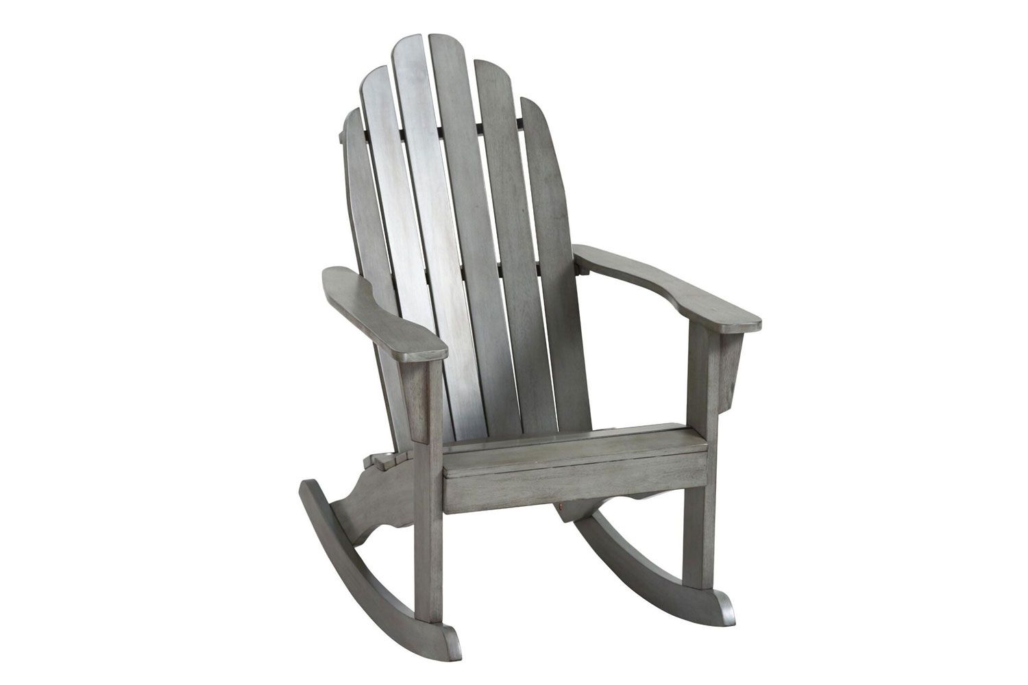 World Market Natural Wood Adirondack Rocking Chair