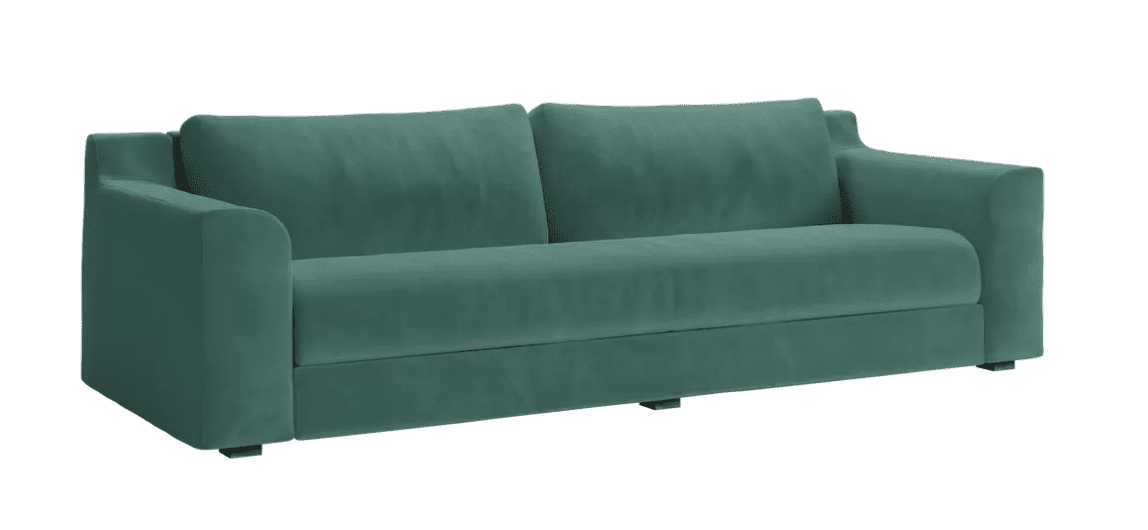 green sleeper sofa 